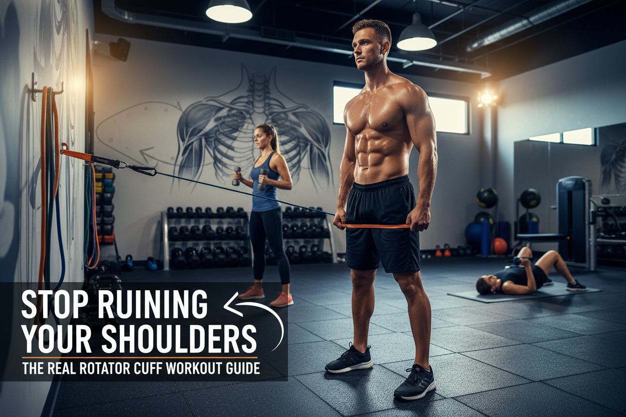 Stop Ruining Your Shoulders: The Real Rotator Cuff Workout Guide