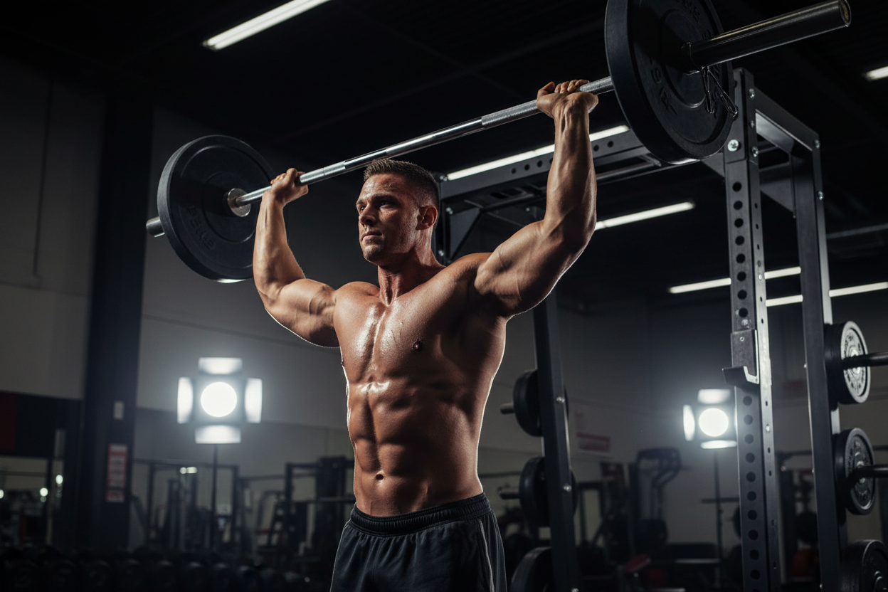 Master the Barbell Lift Shoulder Press for Massive Overhead Strength