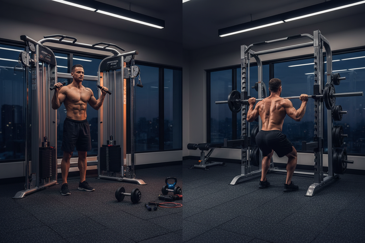 Cable Machine vs Smith Machine: The Ultimate Home Gym Choice