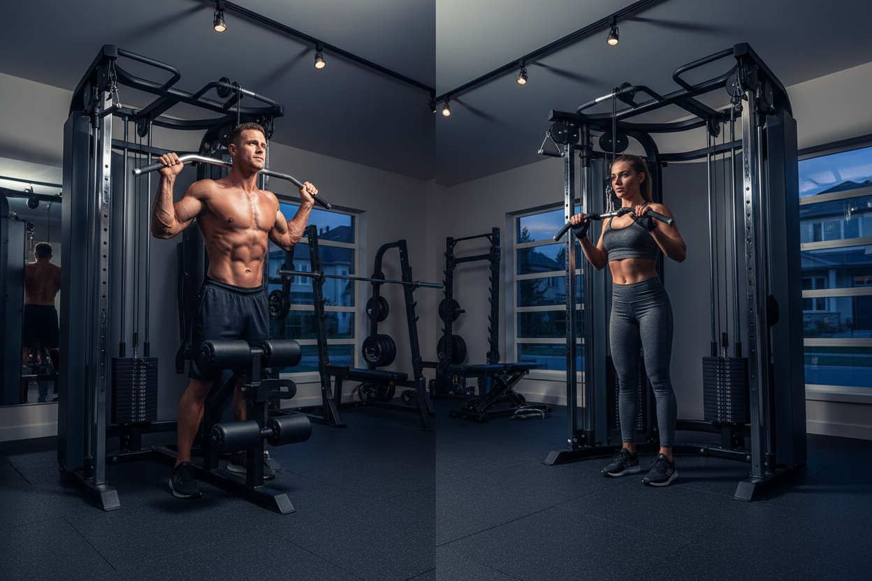 Lat Pulldown Machine vs Cable: What to Know Before You Buy