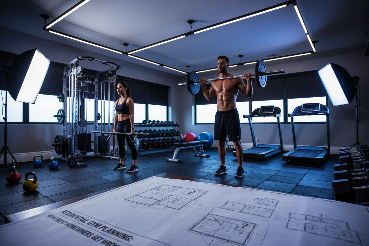 Residential Gym Planning: What Most Homeowners Get Wrong