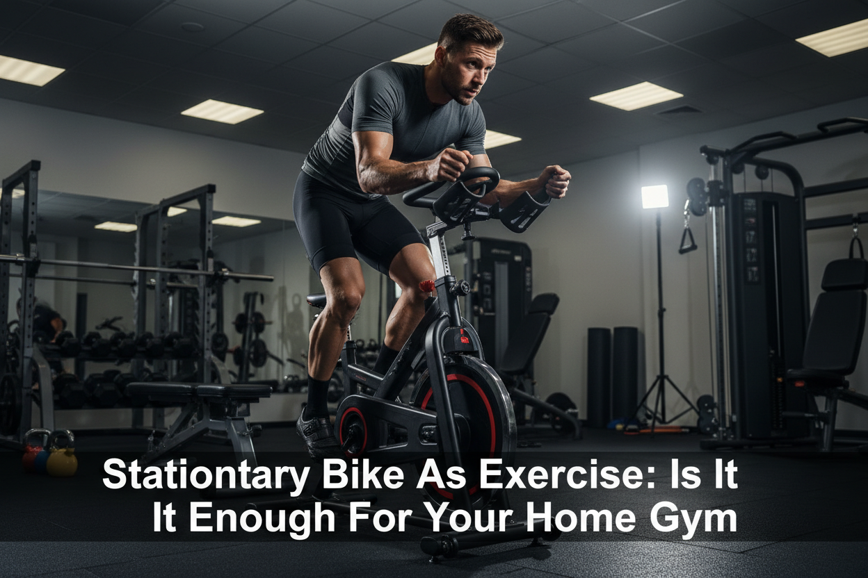 Stationary Bike As Exercise: Is It Enough For Your Home Gym?