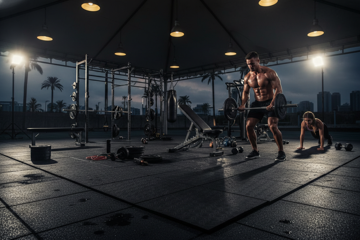 Outdoor Gym Flooring Waterproof: What to Know Before You Buy