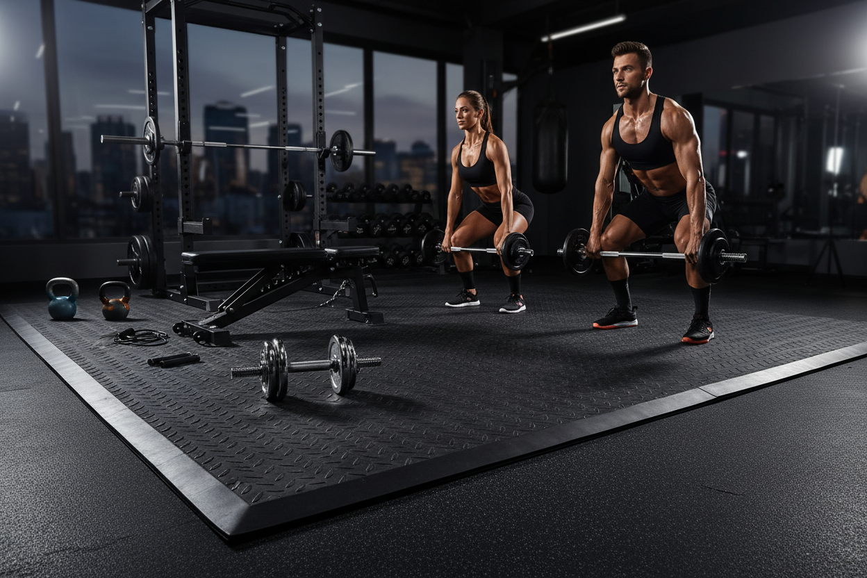 Lipped Rubber Mat: Why Your Home Gym Floor Needs One