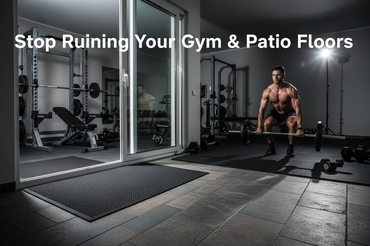 Mat for Outdoors: Stop Ruining Your Gym & Patio Floors