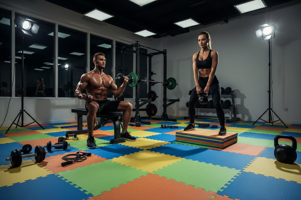 Why 24x24 Foam Squares Are the Ultimate Home Gym Hack
