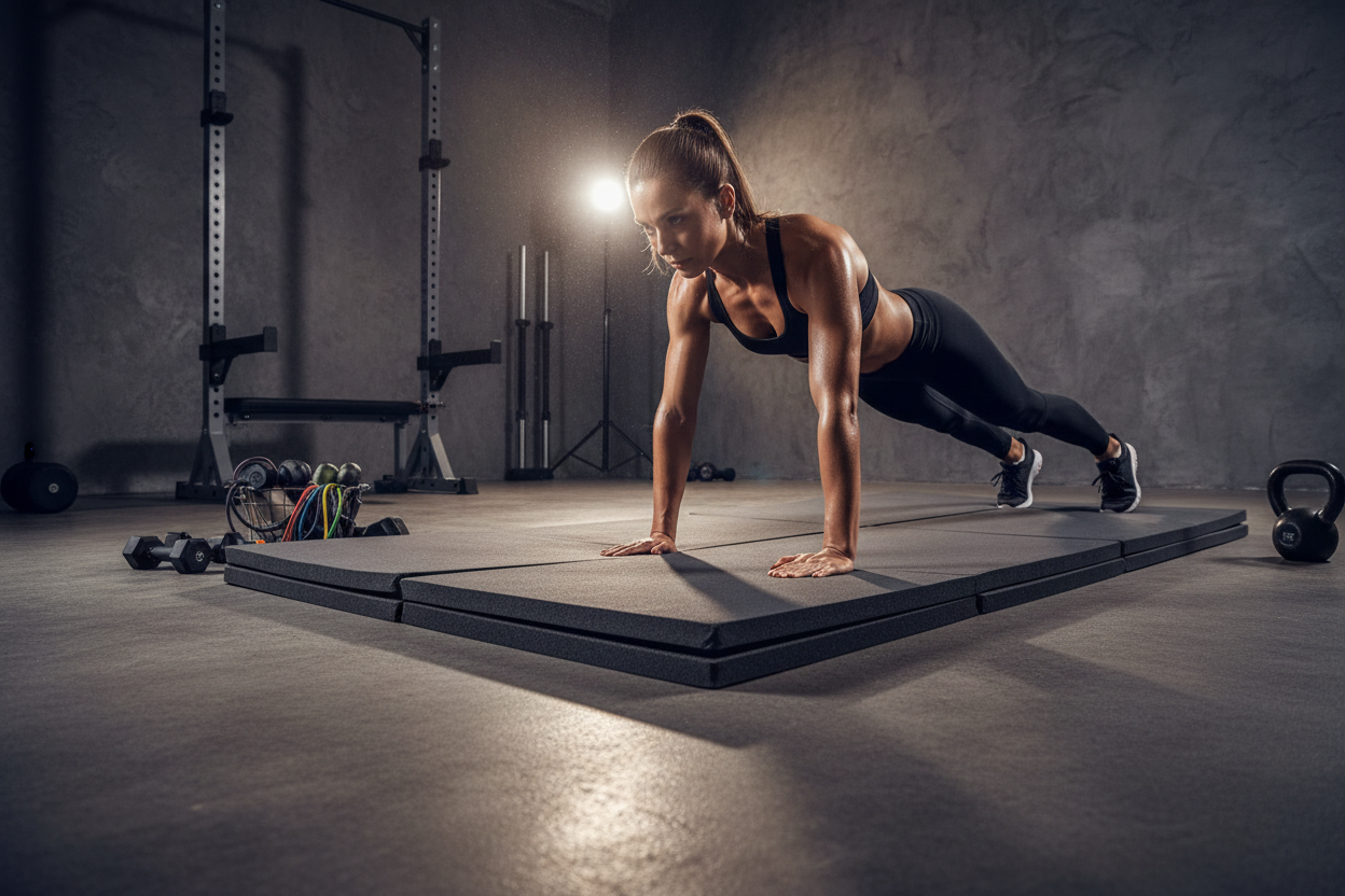 Foldable Cushion Mat: The Secret to Pain-Free Home Workouts