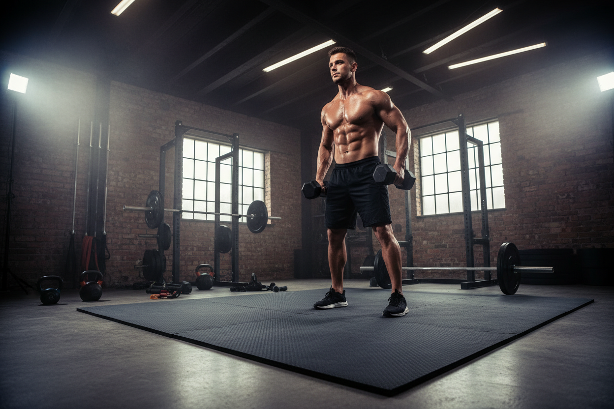 Foam Play Mat One-Piece: The Dual-Purpose Gym Solution