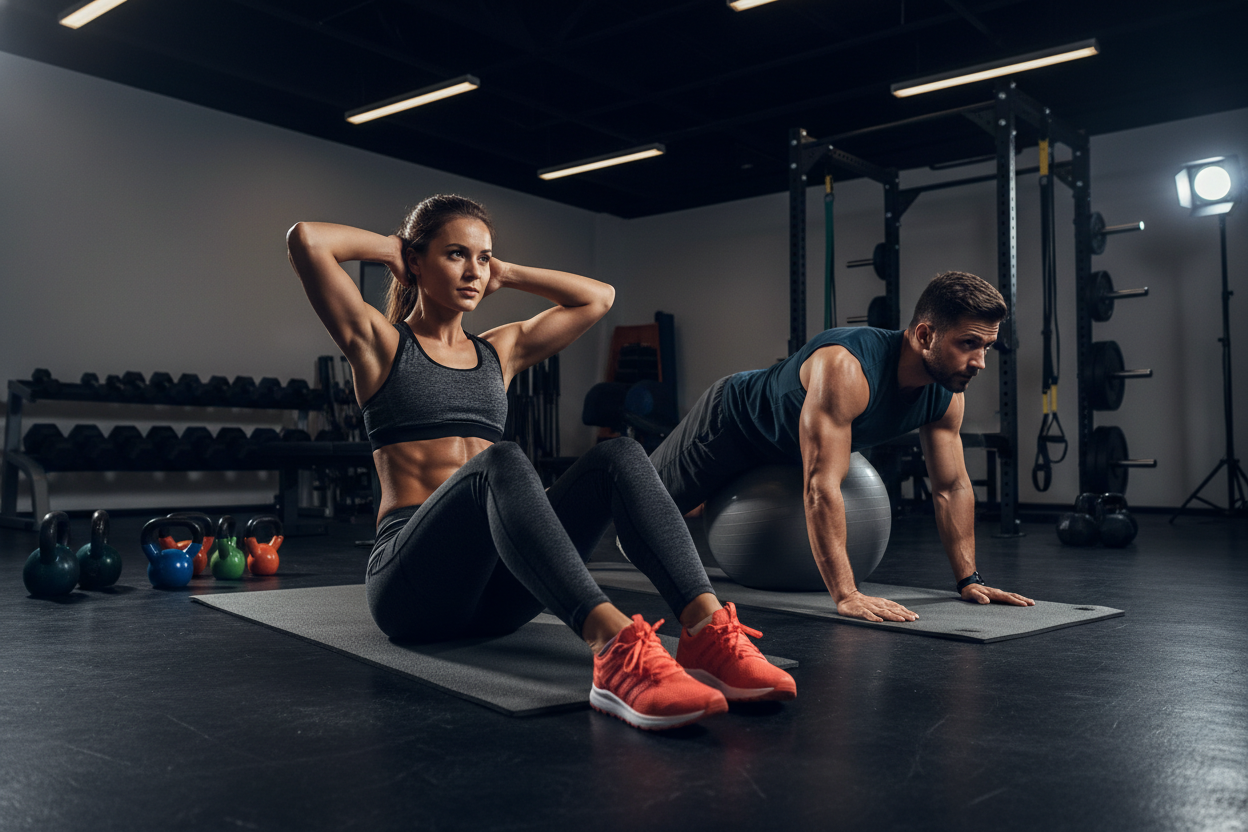 Ab Exercises on Floor: Stop Wasting Money on Core Machines