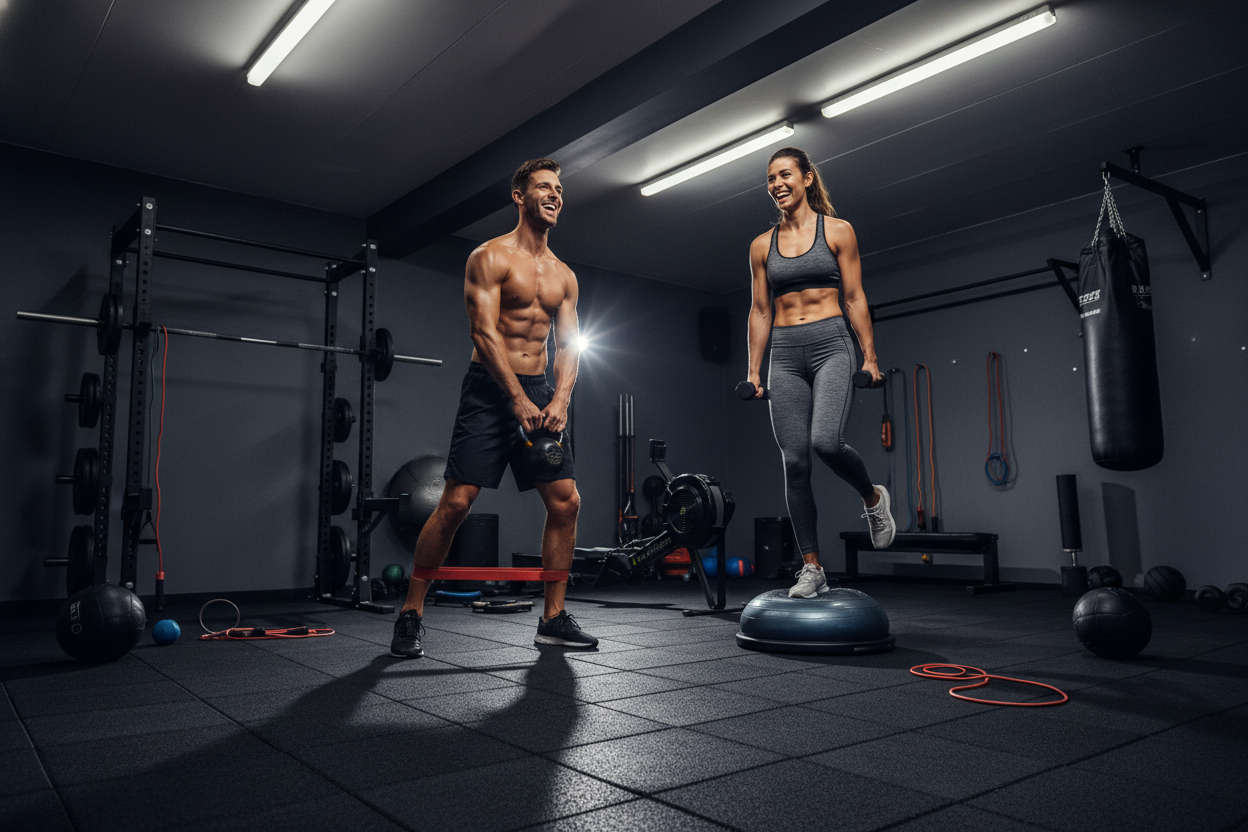 Fun Full Body Exercises: Break Your Home Gym Plateau