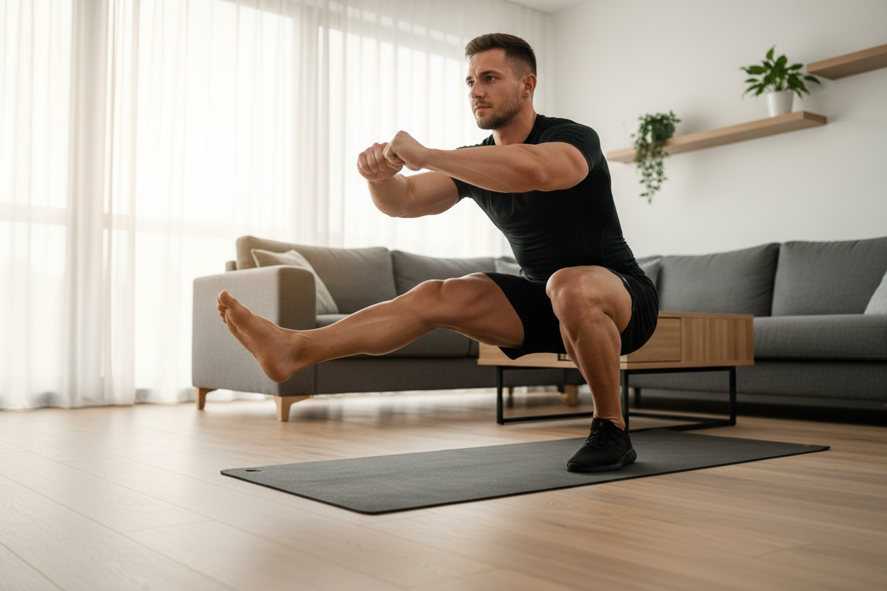 Massive Quads, No Gym: The Real Way to Train Legs at Home