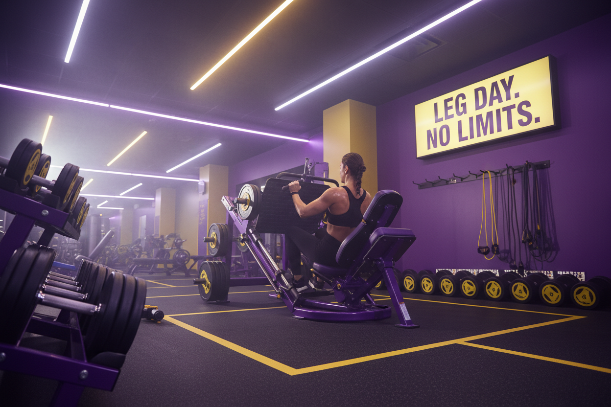 No Squat Rack? No Problem: The Ultimate Leg Day Guide for Planet Fitness