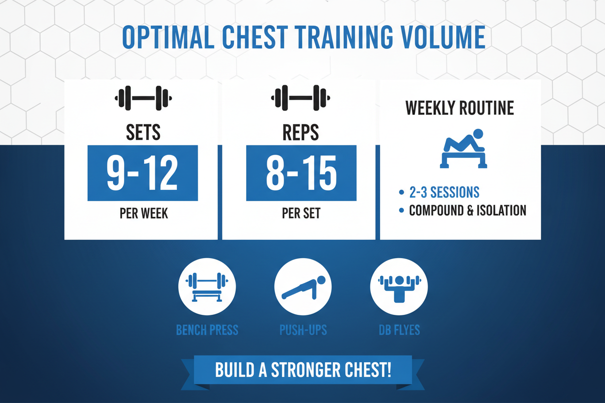 Optimal Chest Training Volume: Sets, Reps, and Weekly Routine