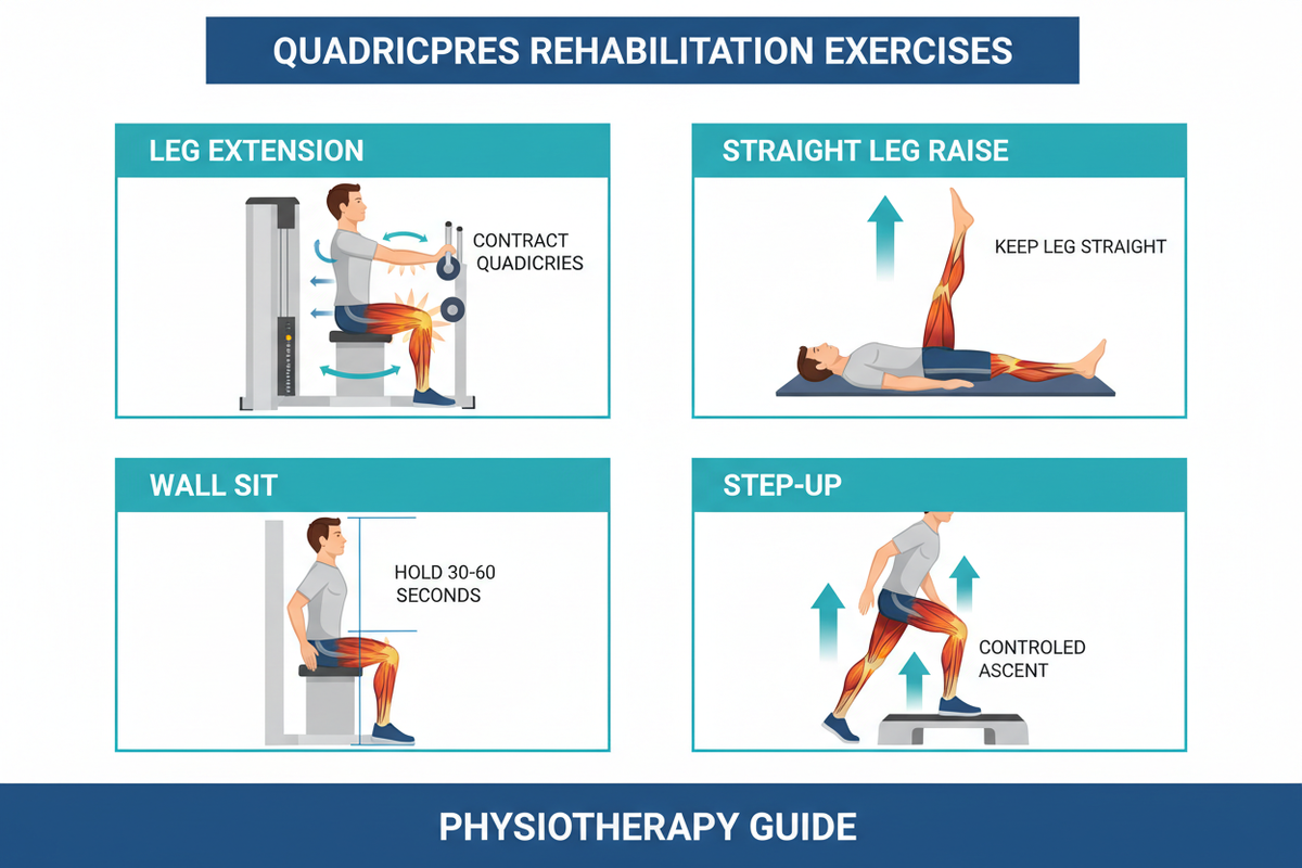 Physiotherapy Exercises for Quadriceps: The Definitive Rehab Guide