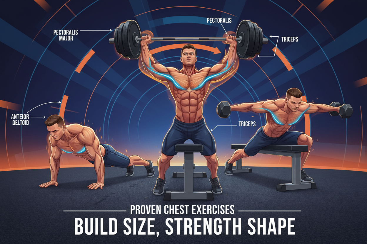 Proven Chest Exercises to Build Size, Strength, and Shape