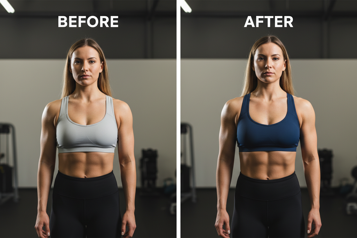 Real Results: Female Chest Workout Before and After Progress Explained