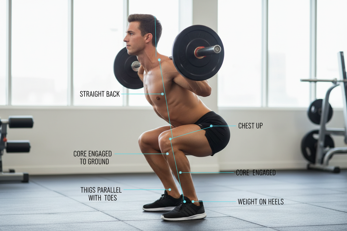 Propor Exercise Form Squat Lift Exercise: The Definitive Guide to Proper Form