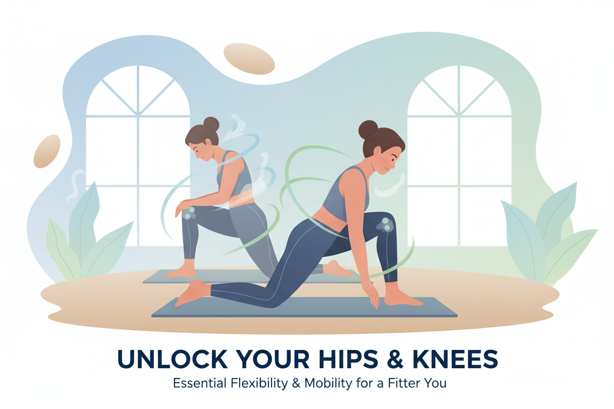 Stiff Knees and Tight Hips? How to Unlock Your Lower Body Range of Motion
