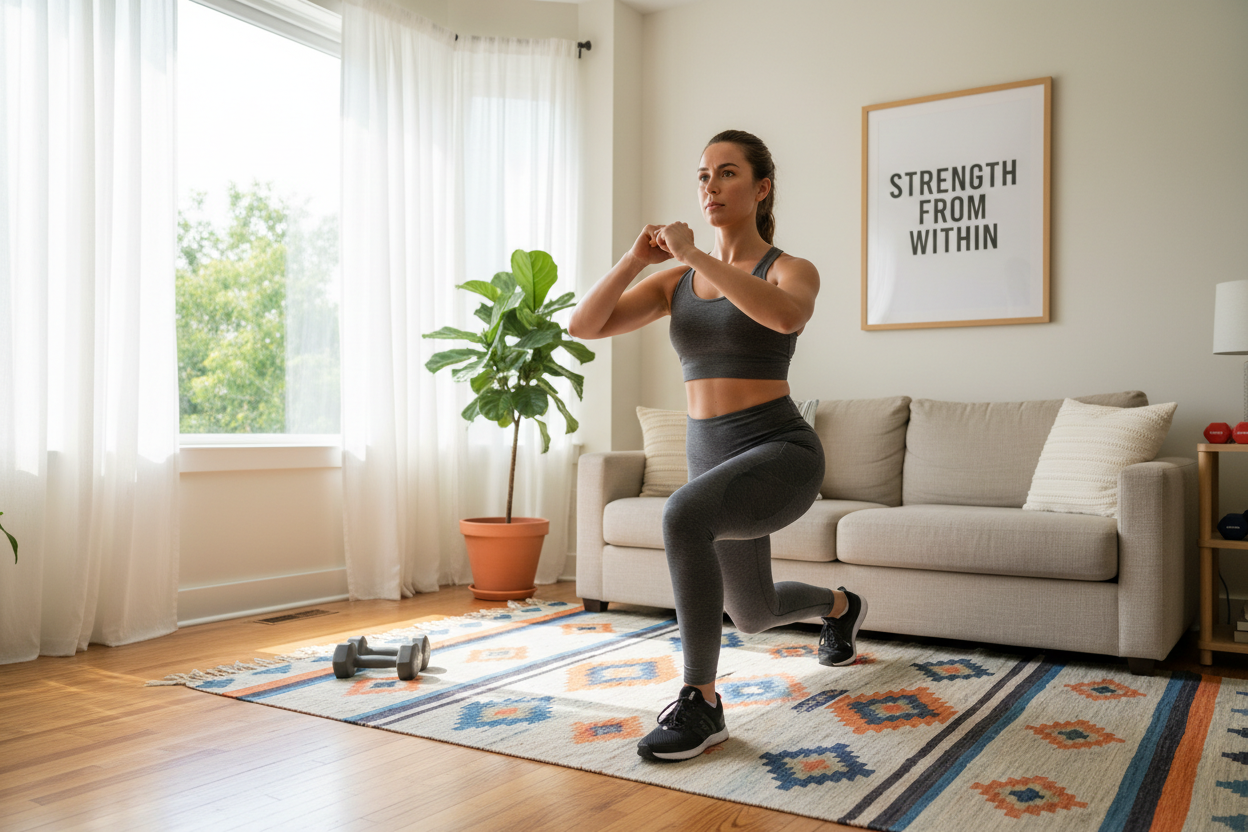 Stronger Legs Without the Gym: A Simple Routine That Actually Works