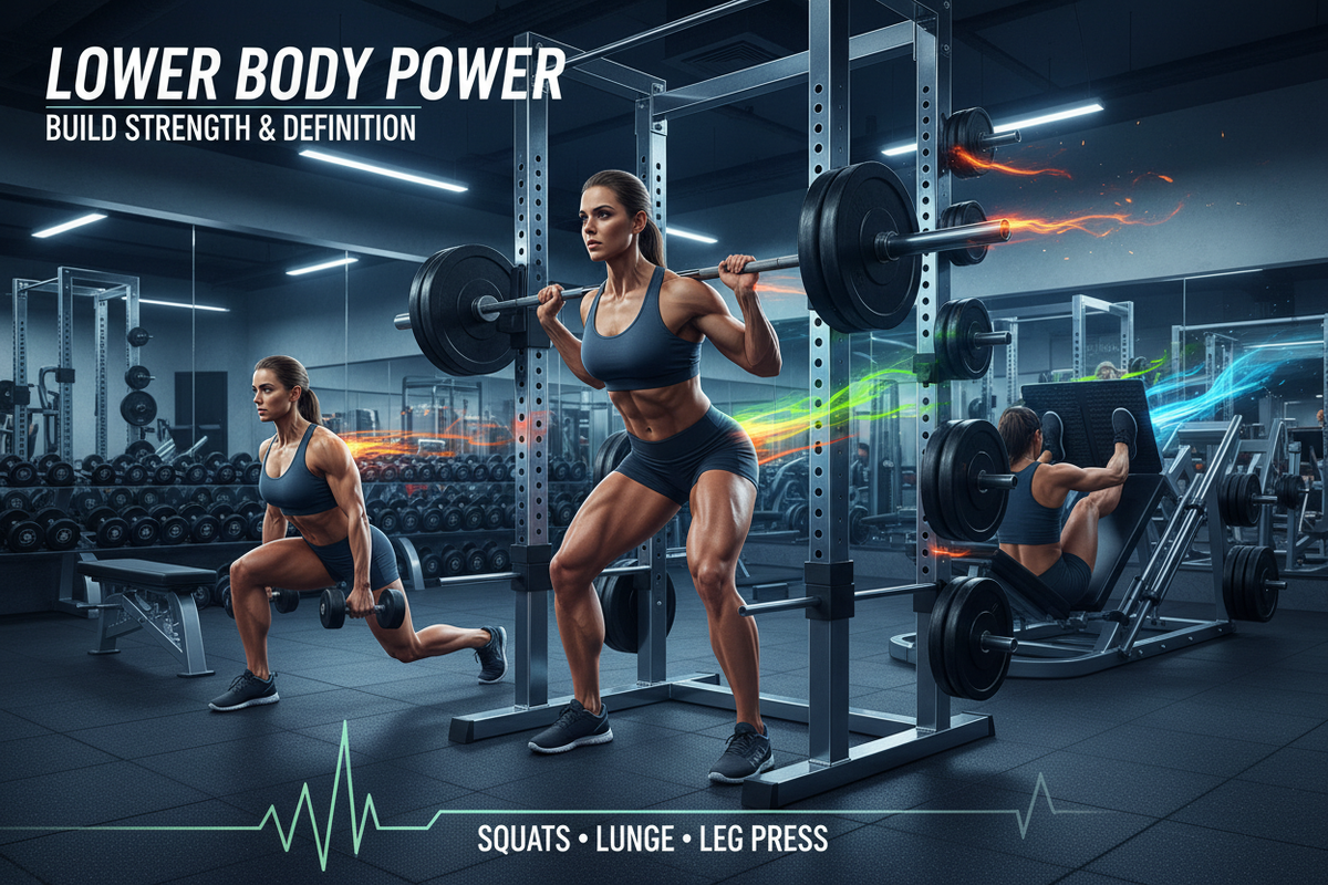 The Blueprint to Building a Stronger, Bigger Lower Body at the Gym