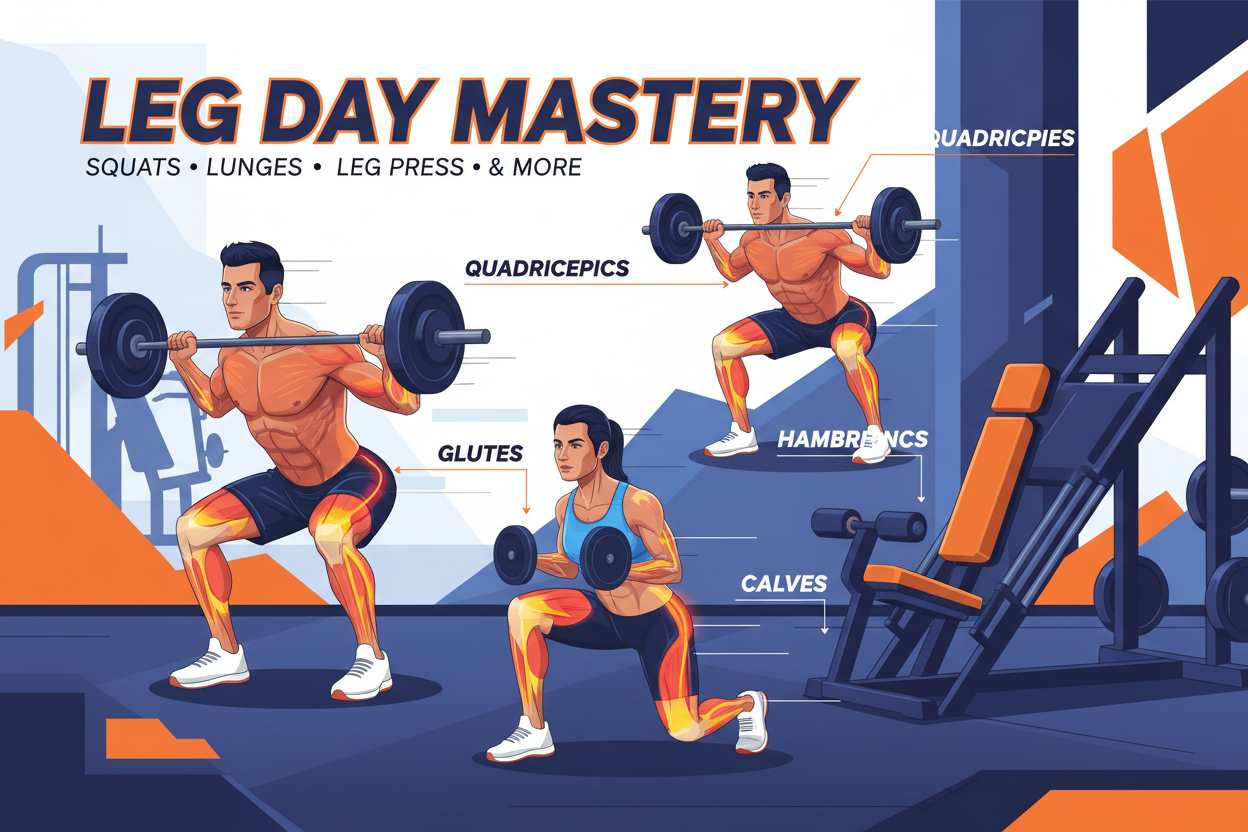 The No-Nonsense Guide to Building Bigger Legs: A Complete Exercise Breakdown