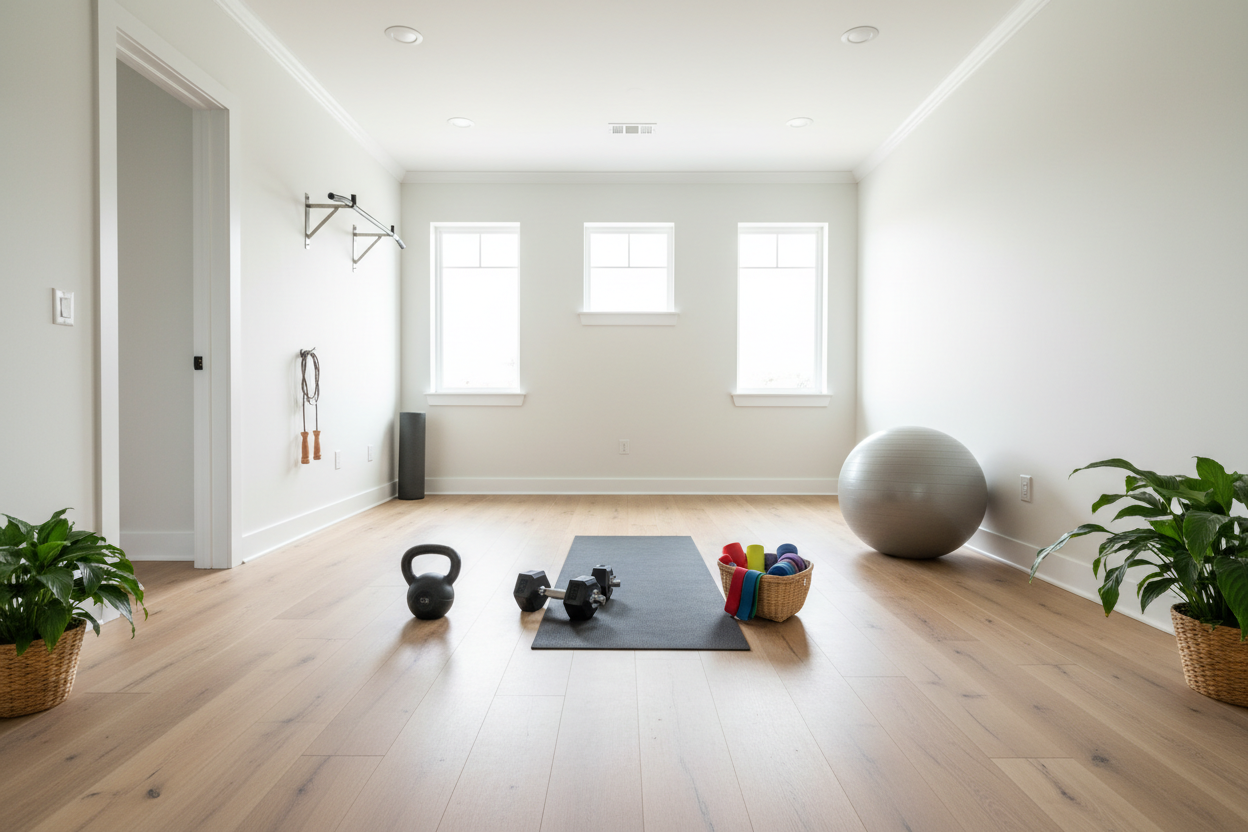 The Only 7 Pieces of Equipment You Need to Build Your First Home Gym