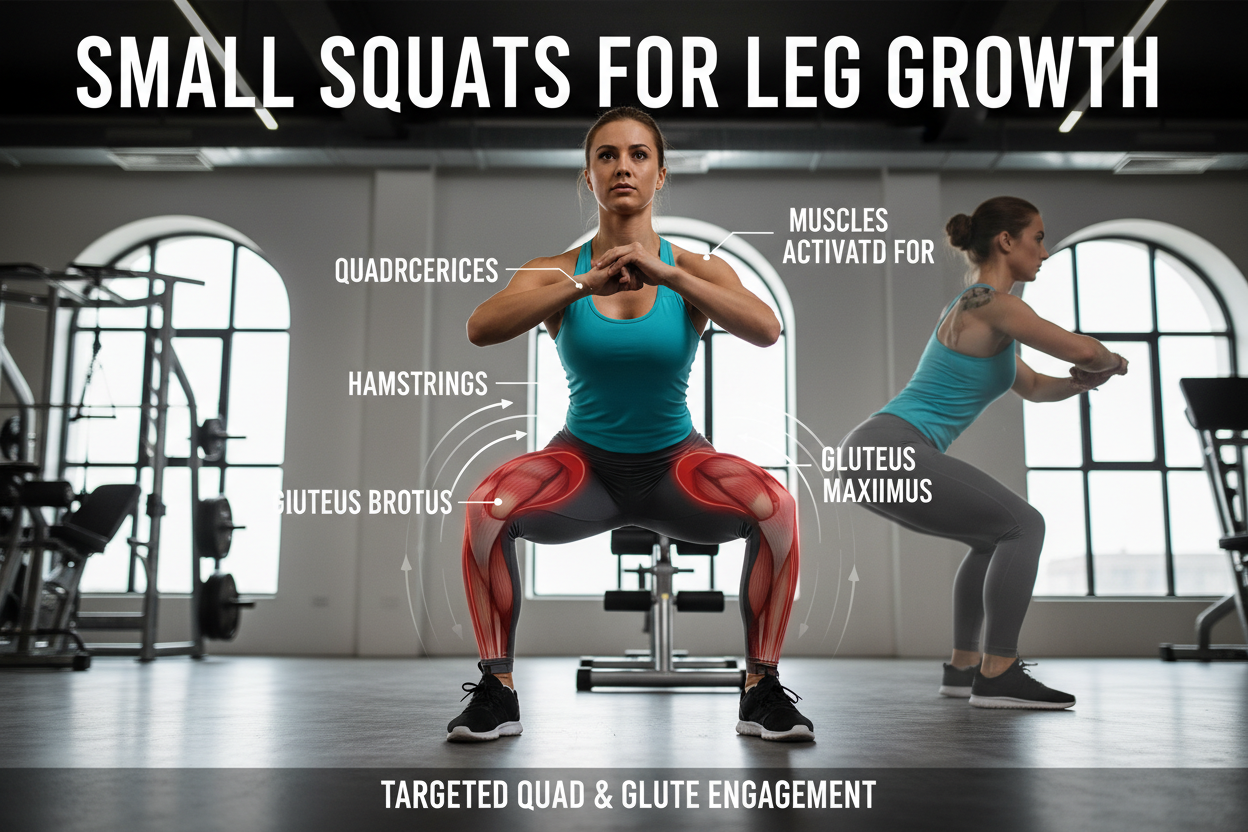 The Underrated Small Squats Technique for Leg Growth