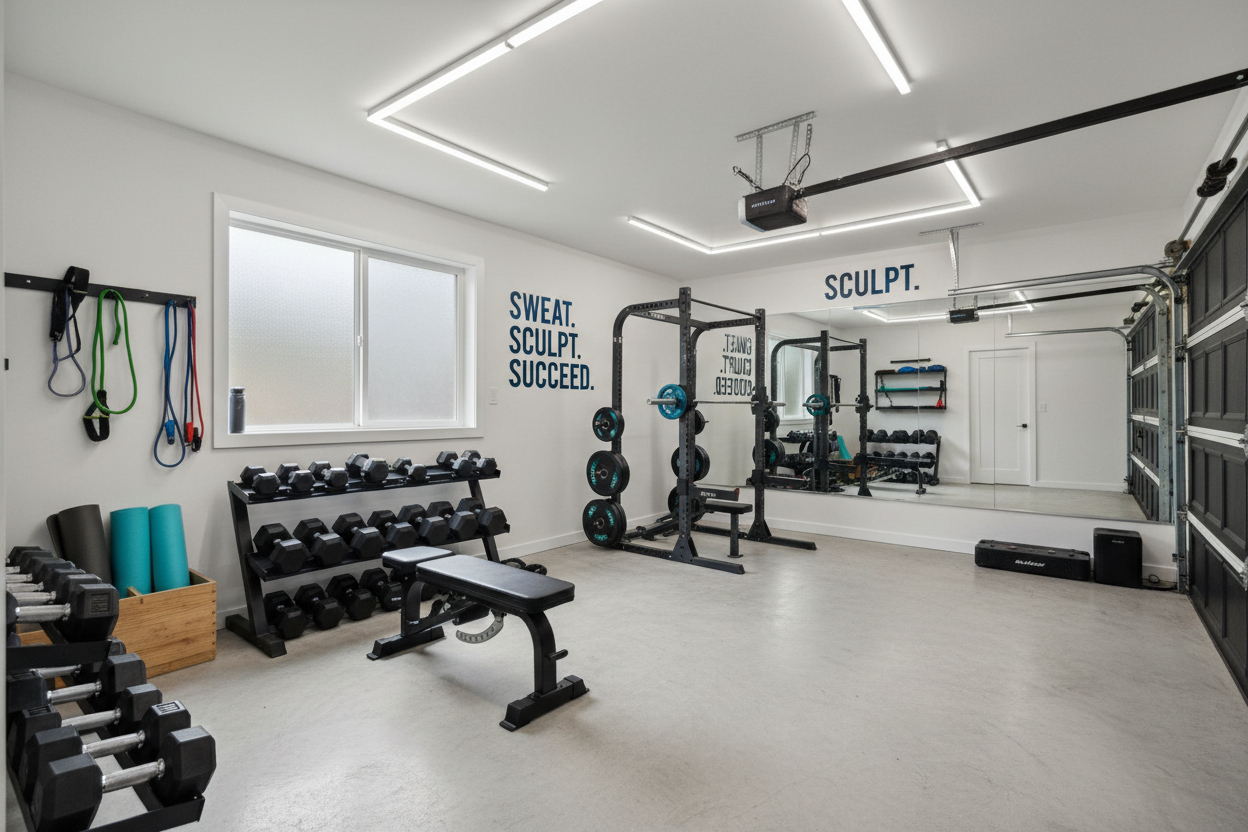 Transforming Your Garage Into the Perfect Home Gym
