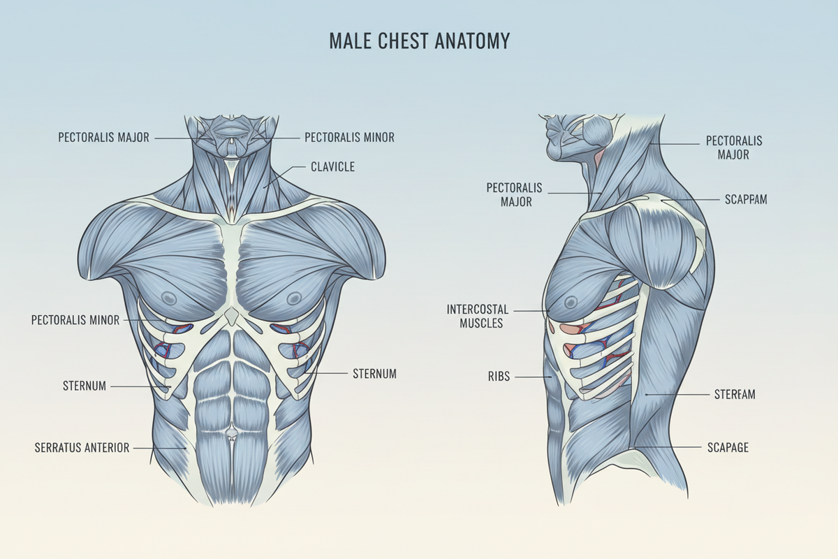 No Inner Chest Understanding the Male Chest: Structure, Function, and Care