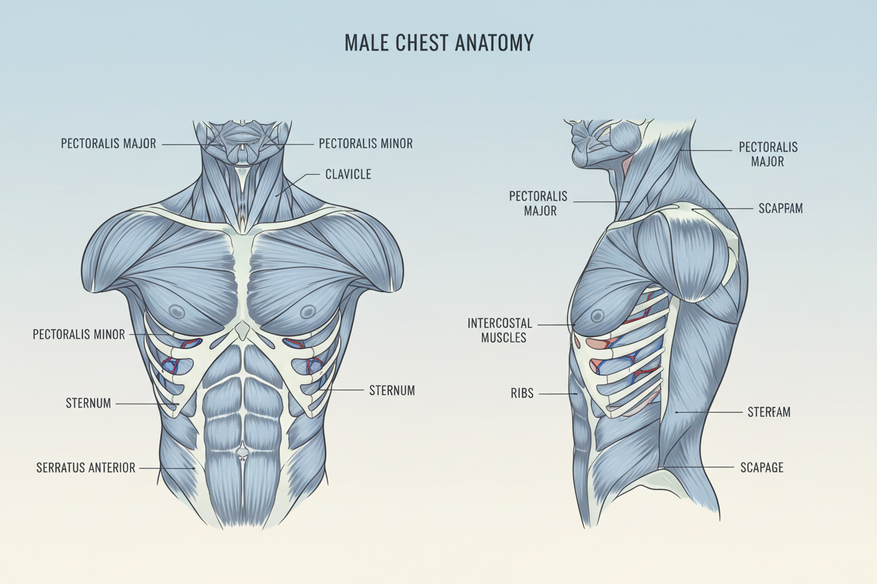 Understanding the Male Chest: Structure, Function, and Care