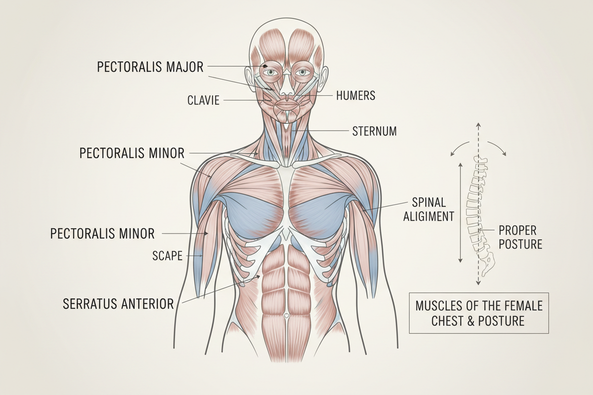 Understanding the Muscles in the Female Chest for Strength, Health, an