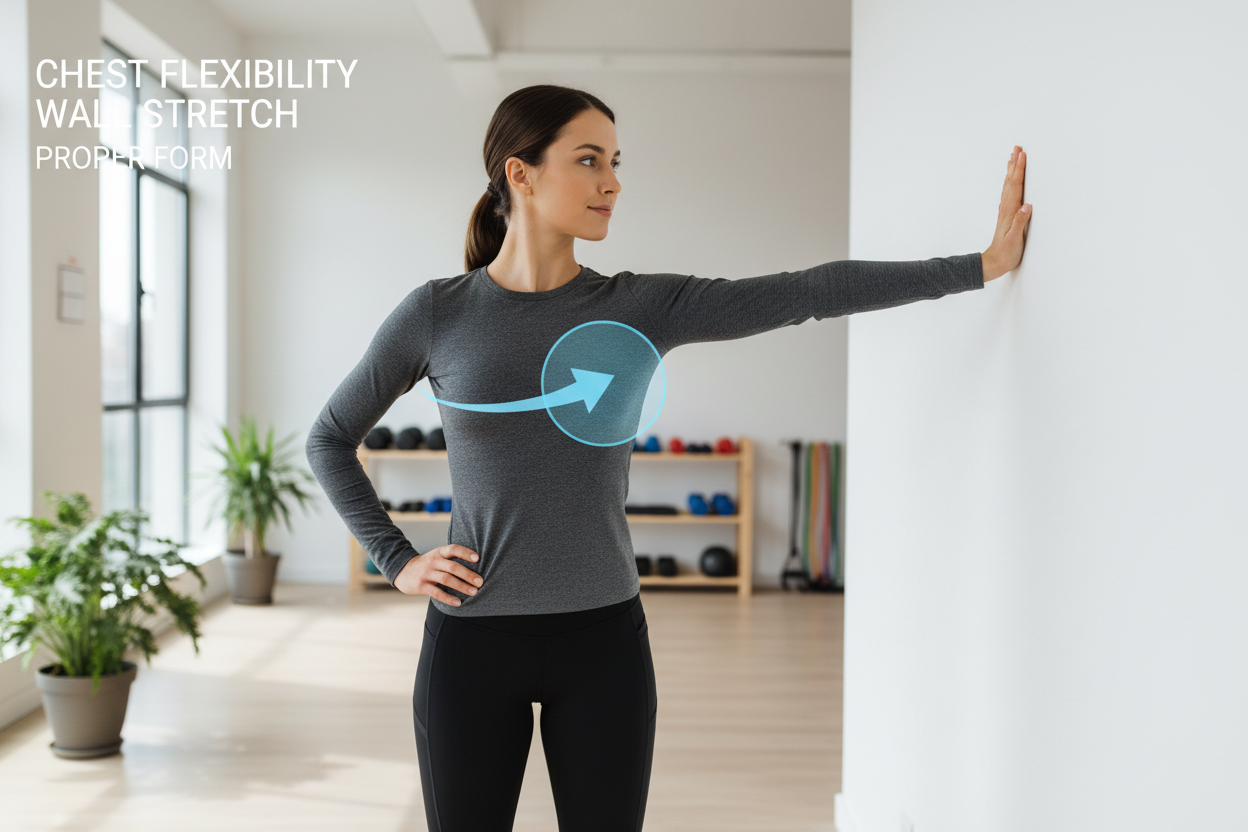Unlock Chest Flexibility with Simple Wall Stretch Techniques