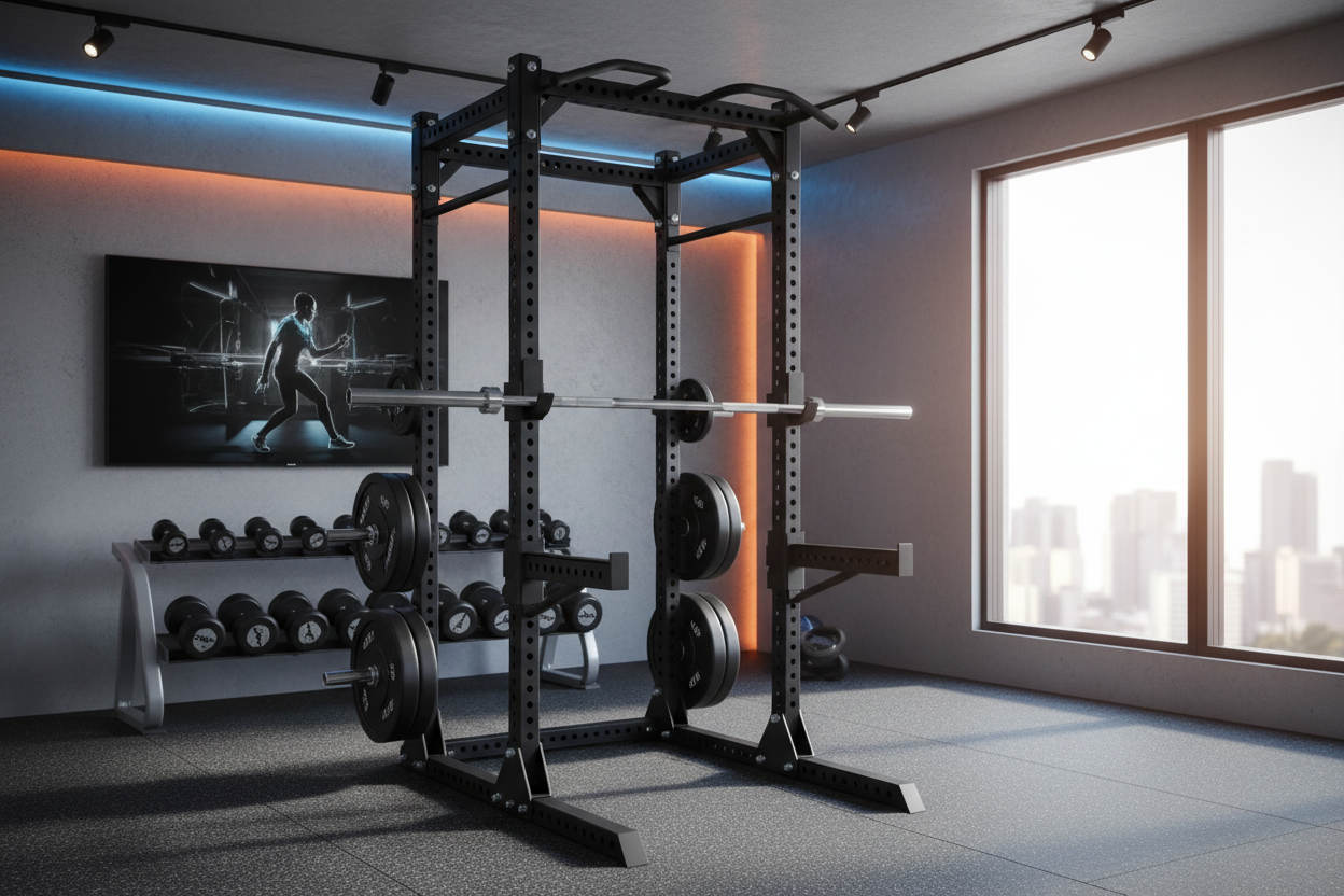 Upgrade Your Home Gym with the Body Champ Power Rack System