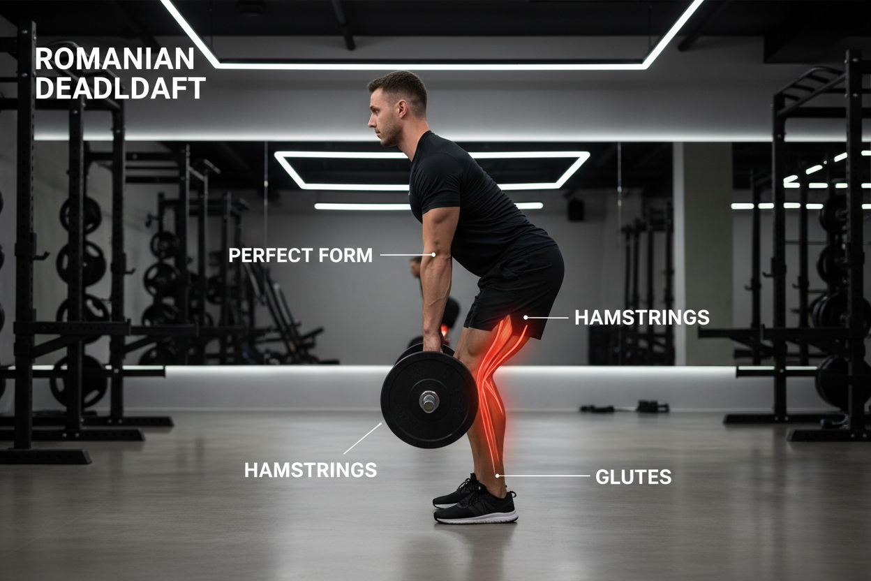 Why the Romanian Deadlift is the Ultimate Hamstring Builder (And How to Master It)