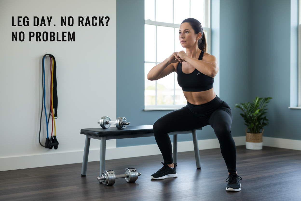 Why You Don't Need a Squat Rack to Build Strong Legs (And How to Do It)