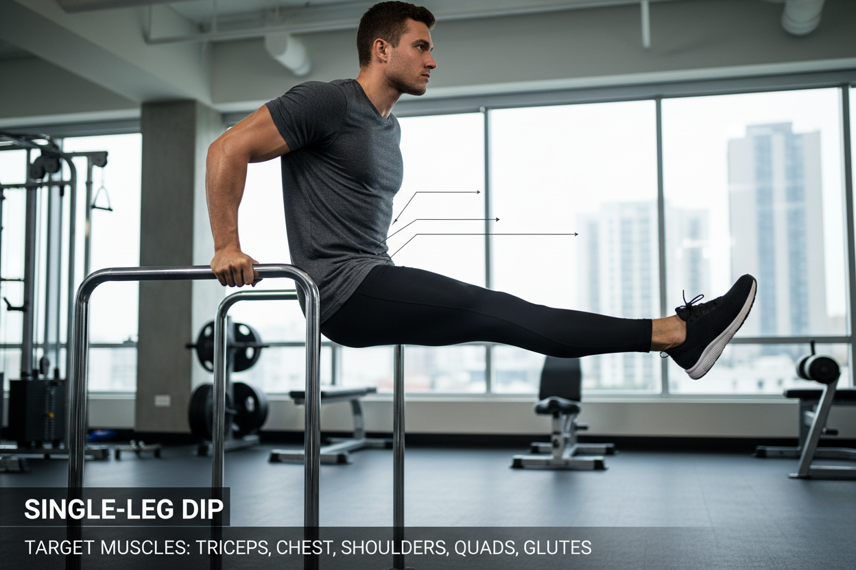 Why Your Leg Day Needs the Single-Leg Dip (And How to Master It)