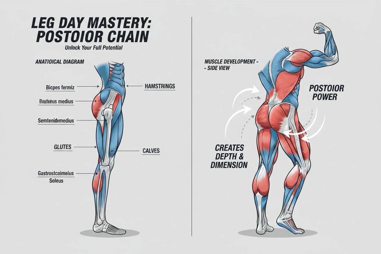 Why Your Legs Look Flat From the Side: The Case for a Posterior-First Routine