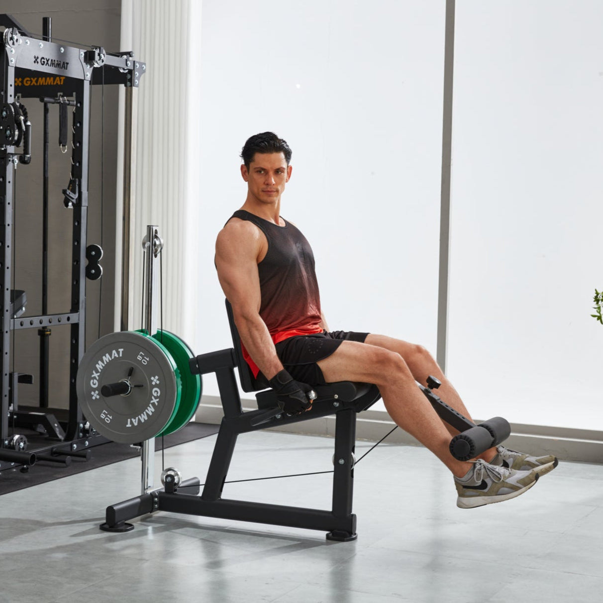 Leg Extension Curl Machine