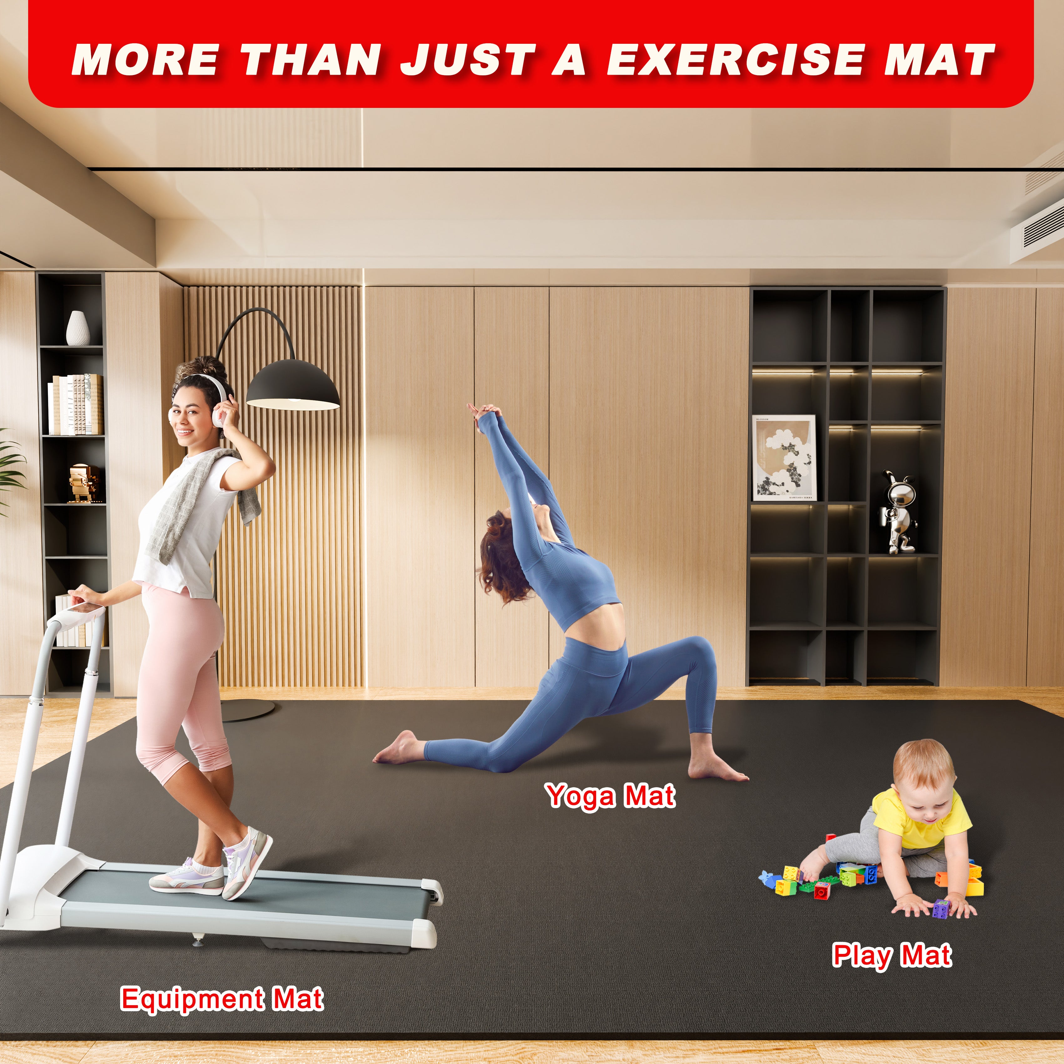 CHEETE Large Exercise Mat