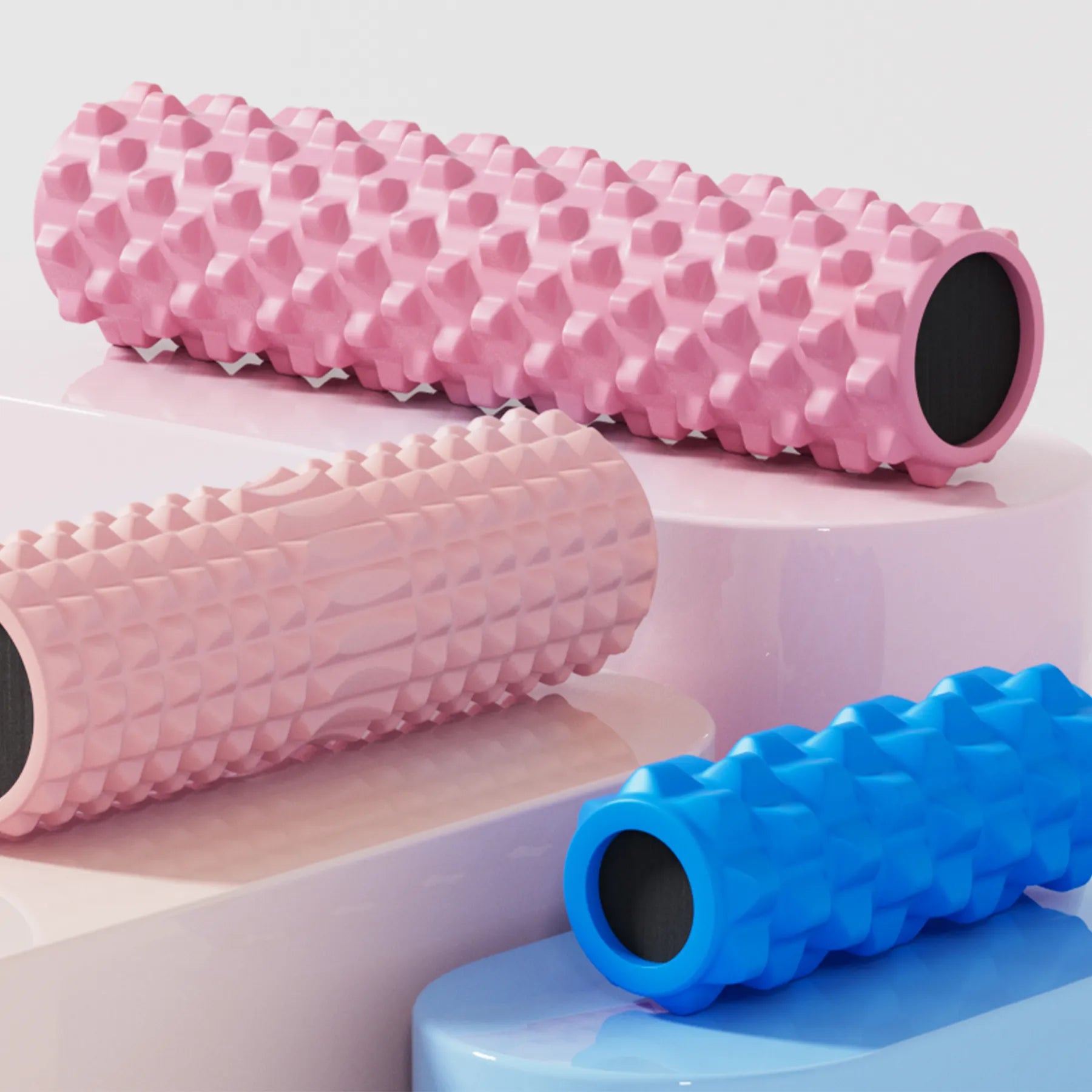 GXMMAT Foam Roller with Solid Core Support Design