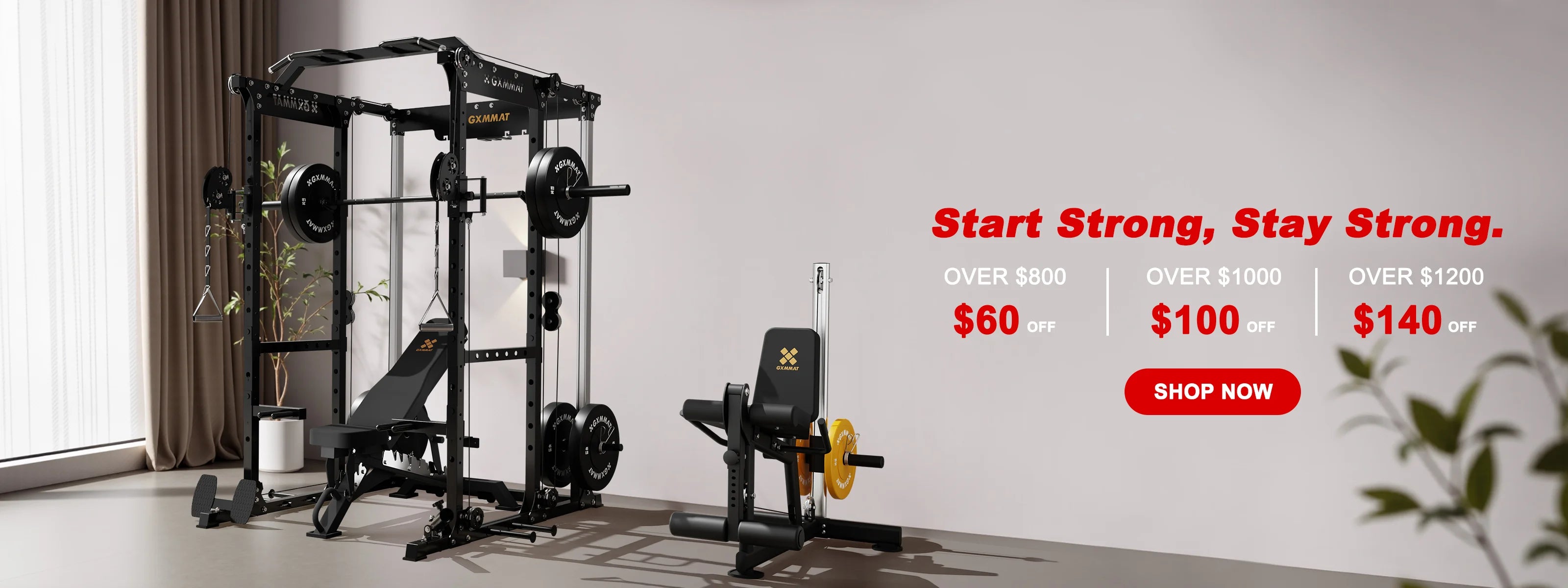 GXMMAT Home Gym Deal Banner PC