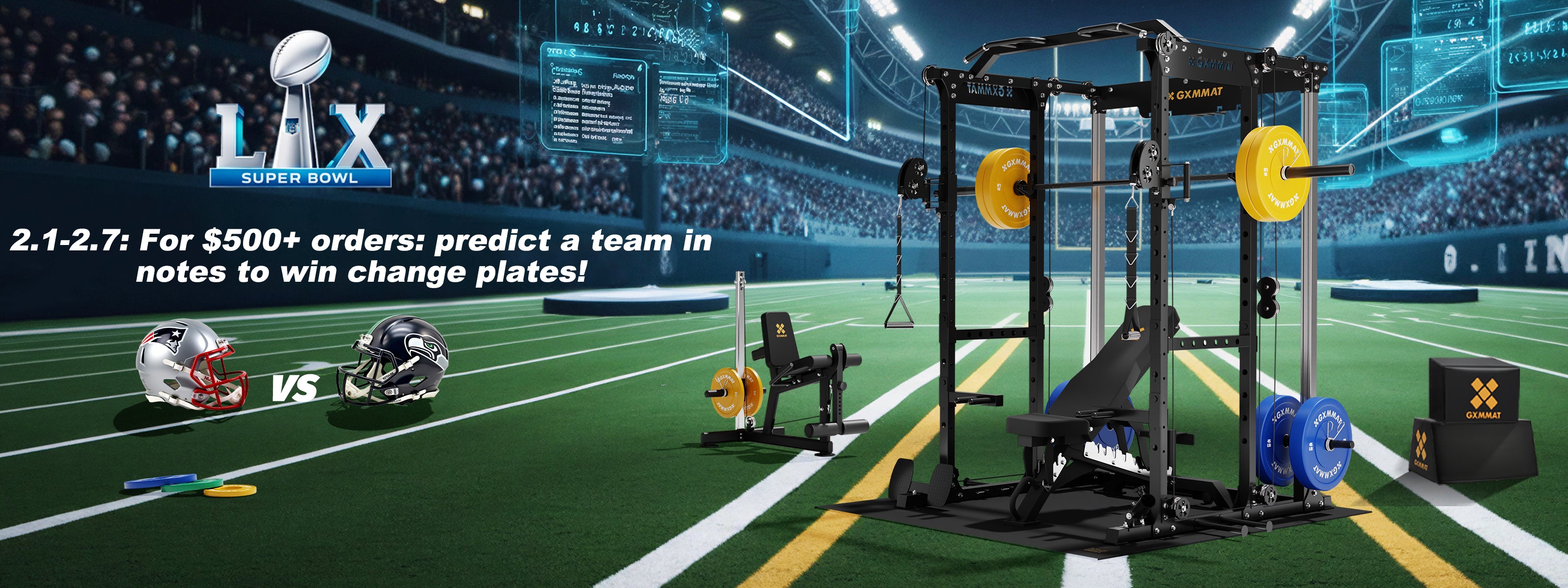 GXMMAT Super Bowl Banner PC