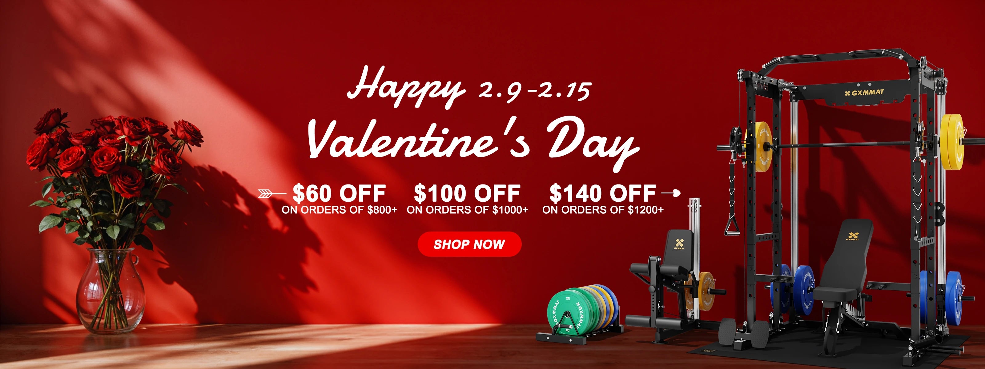 GXMMAT Valentine‘’s Day Banner PC