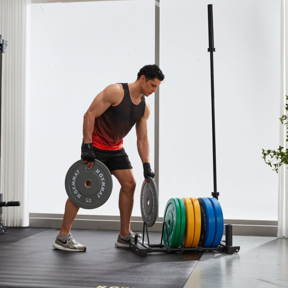 Home Gym Setup Step 3: Add Functionality and Storage