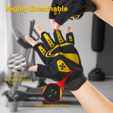 Gxmmat Non-Slip Breathable Yoga Gloves for Yoga, Pilates