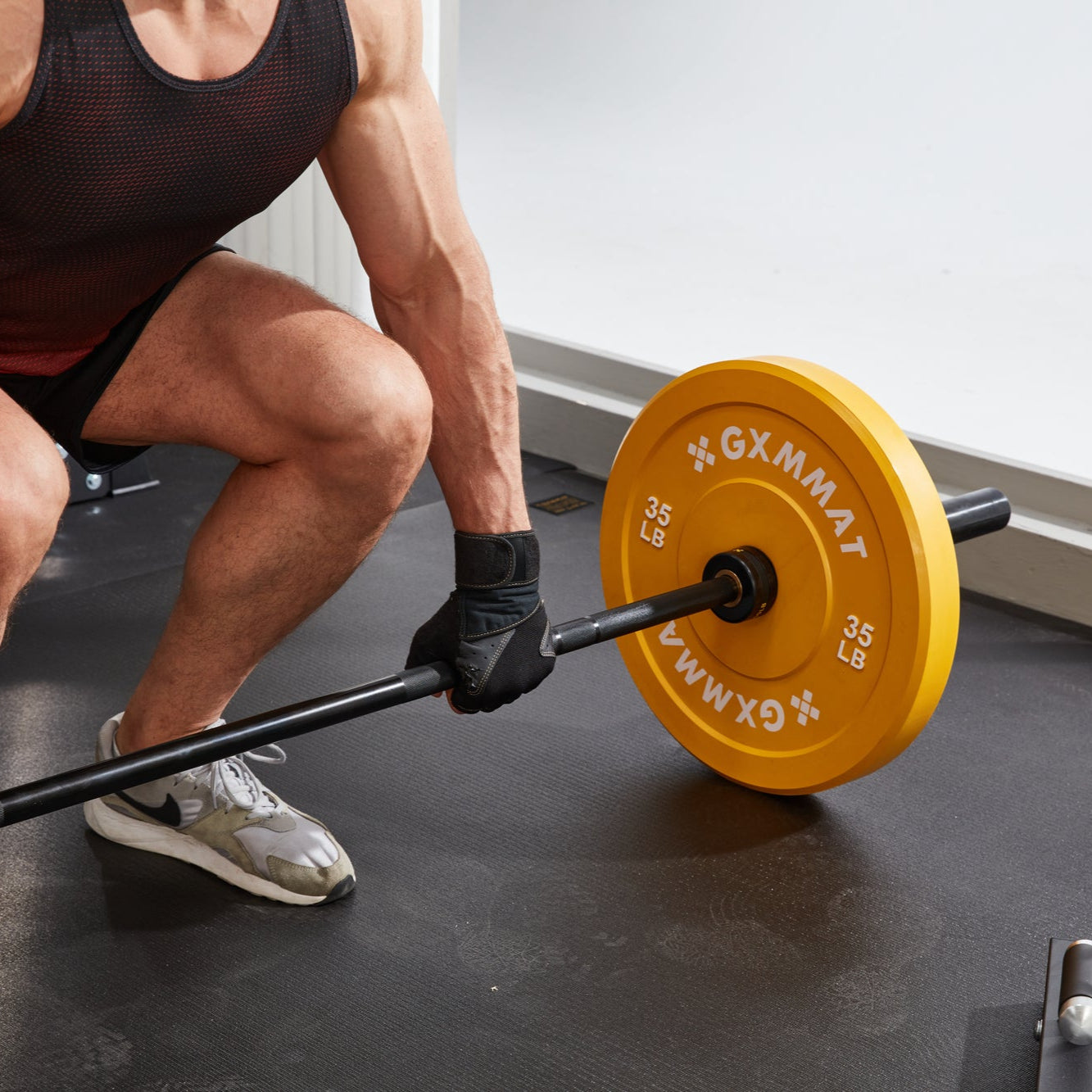 QOMジム　weight bar Olympic Bar | Weight Bar for Powerlifting | GXMMAT