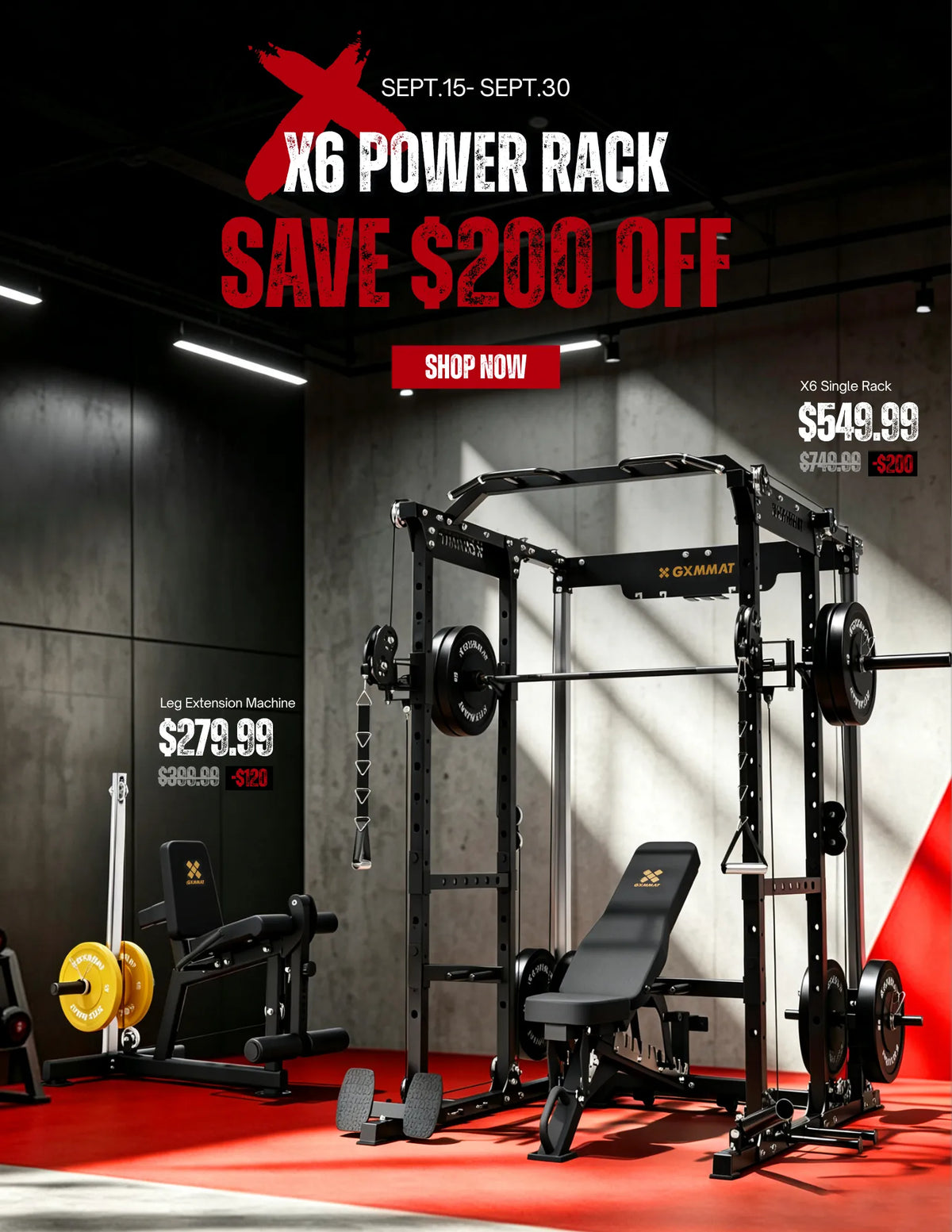 X6 Power Rack Save $200 2