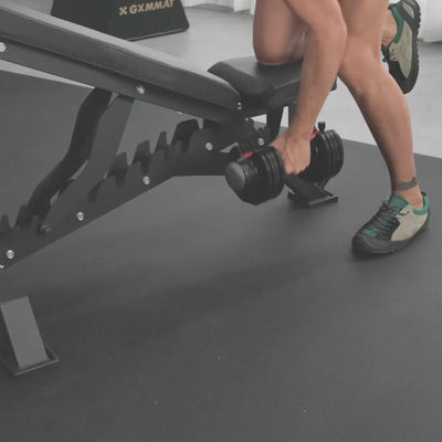 Shock‑absorbing Large Exercise Mat