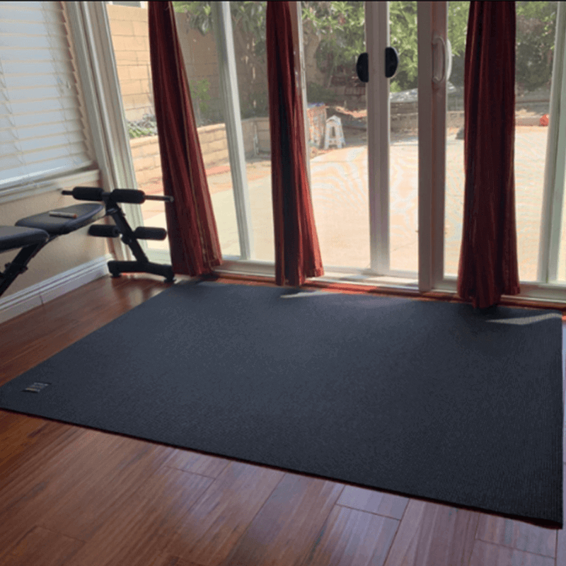 Large Yoga Mat Exercise Mat Gym Flooring for Home Gym Workout by