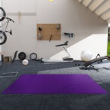 Gxmmat Premium 6'x10' Large Exercise Mat, Doing Exercise with Your Family